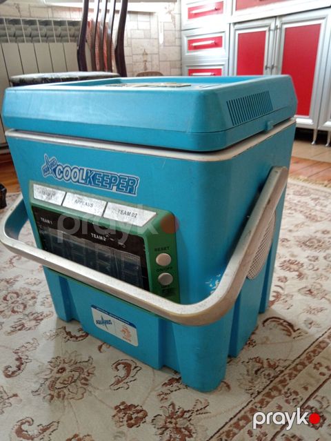 Aquarius CoolKeeper – elektrikli portativ soyuducu/termos qutu - Tip — Qobu