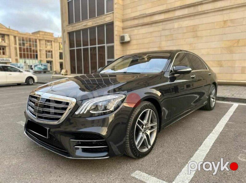 Mercedes S Class — Minik avtomobili icarəsi, Bakı (3)