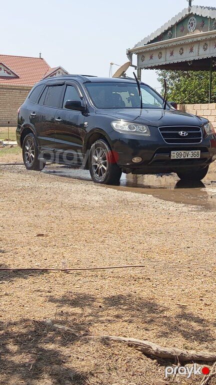 Hyundai Santa Fe, 2.2 L, 2007 il, 200 000 km — Avtomobillər, Sabirabad (8)
