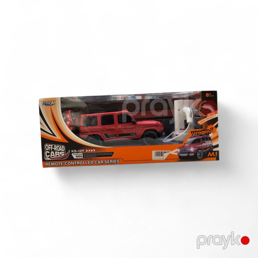 Radio ilə idarə olunan maşın Off-Road, qırmızı — Mallar, Bakı (2)