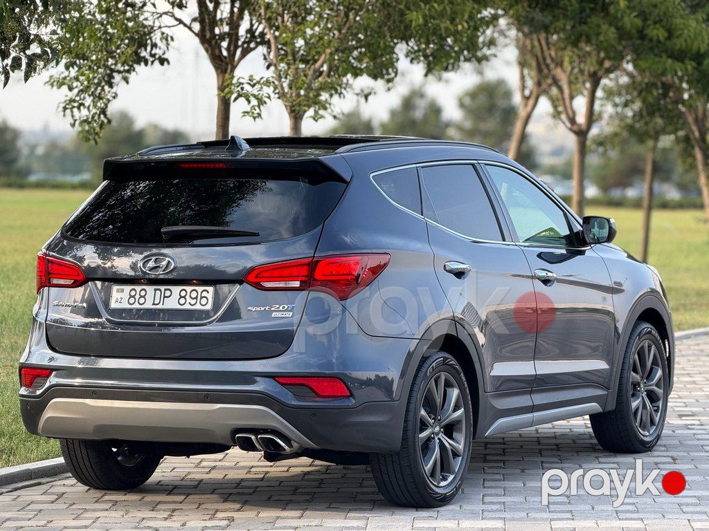Hyundai Santa Fe, 2.0 L, 2017 il, 115 000 km — Avtomobillər, Bakı (6)