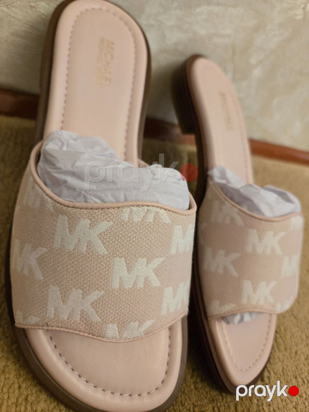 Michael Kors sandalı satılır. Ölçü: 37, rəng - Çəhrayı, Yeni — Şəxsi əşyalar, Bakı (3)