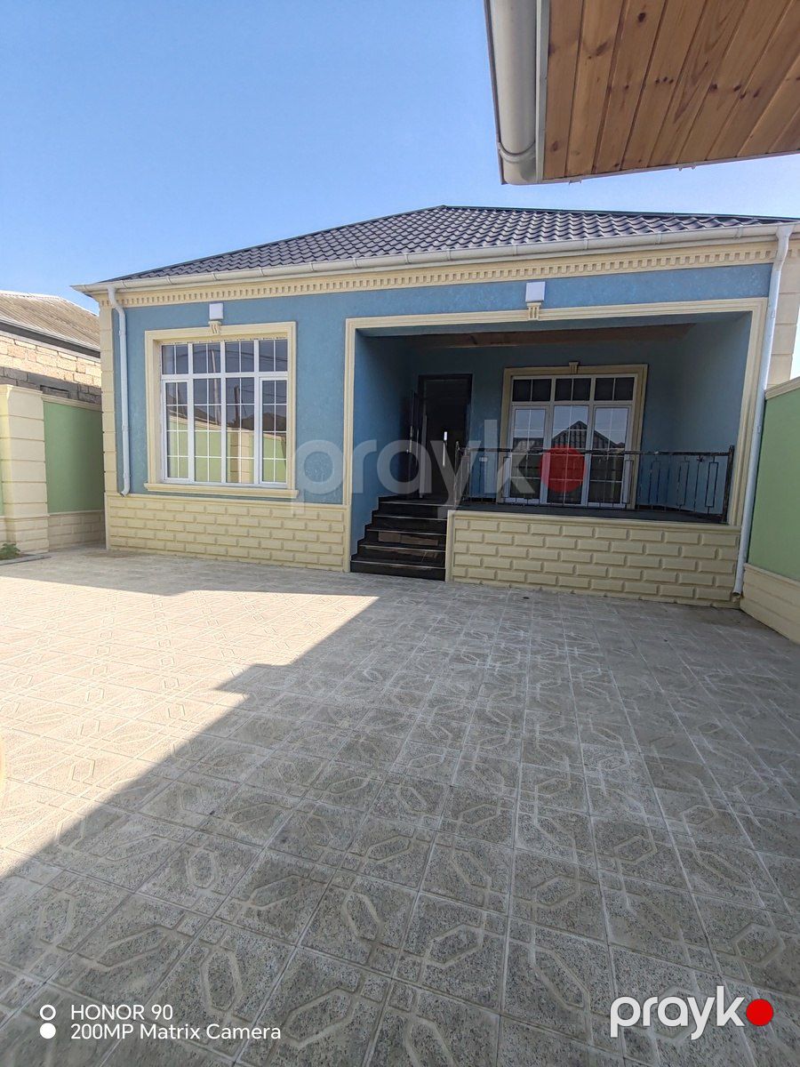 Satılır 4 otaqlı həyət evi/bağ evi 130 m² — Ev, villa, Bakı (2)