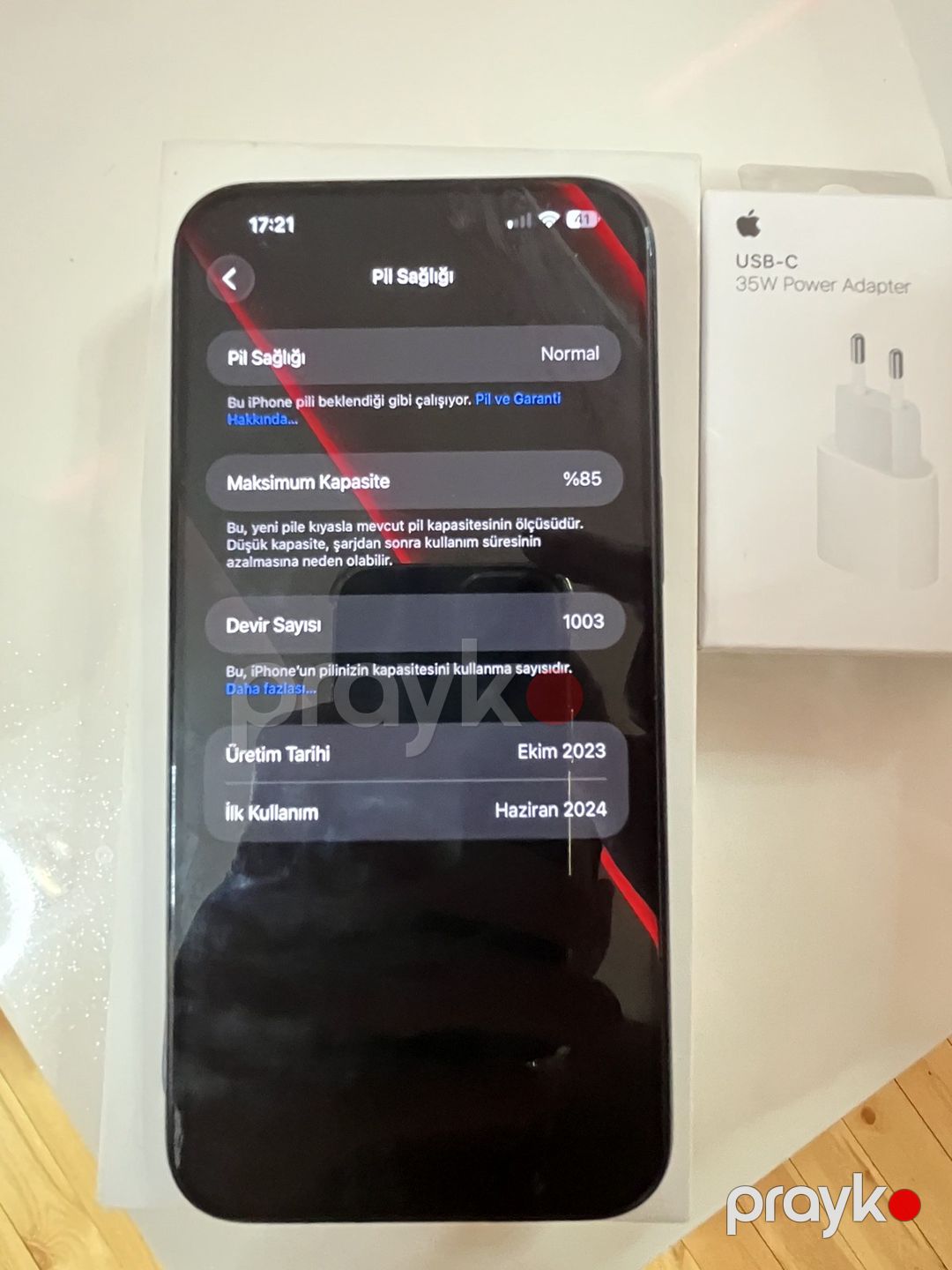 Apple iPhone 15 Pro Max Blue Titanium 256GB/8GB — Smartfonlar, İsmayıllı (7)