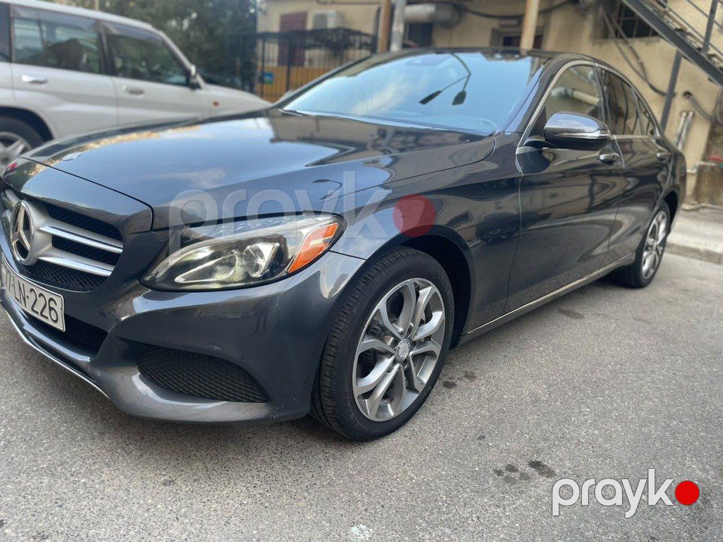 Mercedes C 300 4MATIC, 2.0 L, 2016 il, 177 028 km — Avtomobillər, Bakı (9)