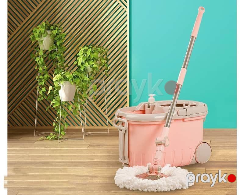 Təmizləmə dəsti Spin Mop, paslanmayan polad — Mallar, Bakı (2)