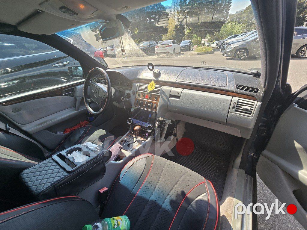 Mercedes E 200, 2.0 L, 1998 il, 465 000 km — Avtomobillər, Bakı (6)