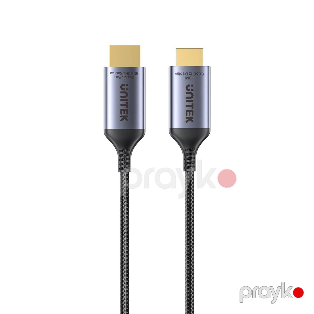 Unitek - DisplayPort 1.4 to HDMI kabel — 8K dəstəkli DP-dən HDMI-ya çevirən kabel — Periferik cihazlar, Bakı (2)
