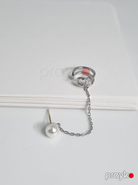 Qadınlar üçün sırğalar C119011-0055E gümüşü — Bakı