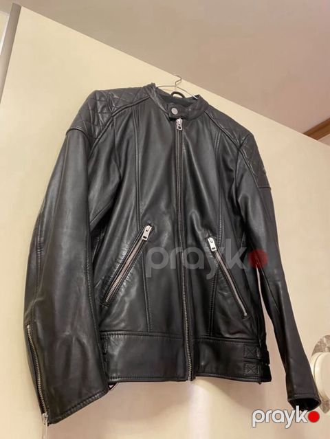 Dıesel kişi dəri gödəkçə - Brend: Dıesel - Model: biker tərzli — Masazır