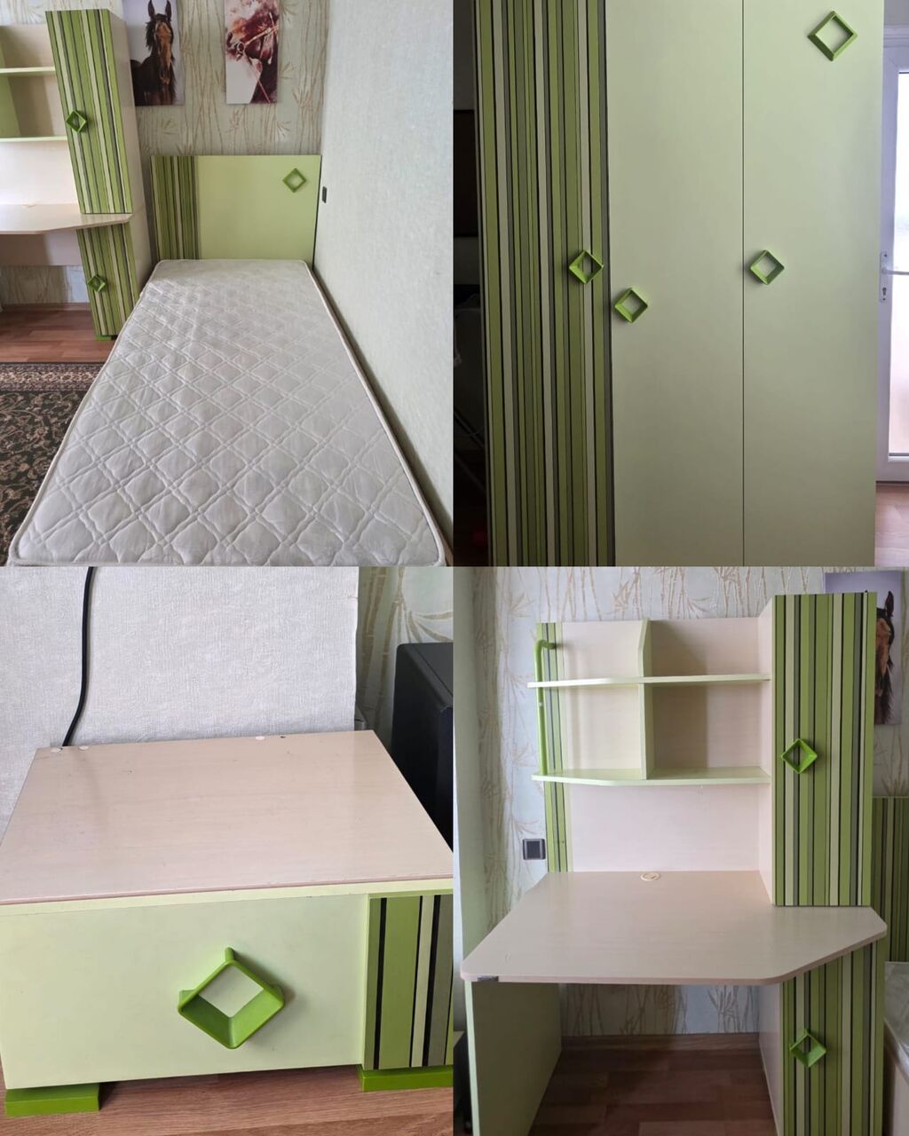 Genc otağı mebeli satılır 390 azn. Unvan 8mkr Nigaz — Uşaq mebeli dəstləri, Mehdiabad
