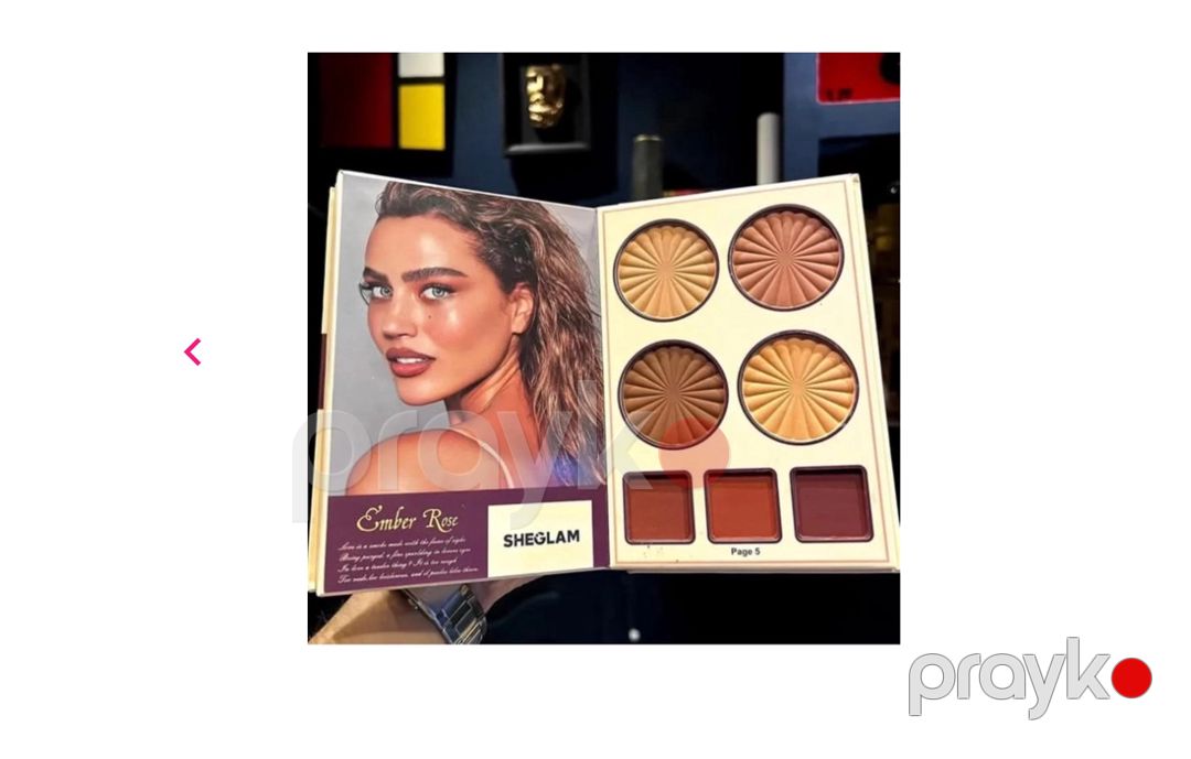 Makiyaj paleti No Brand Enber Rose — Mallar, Bakı (3)