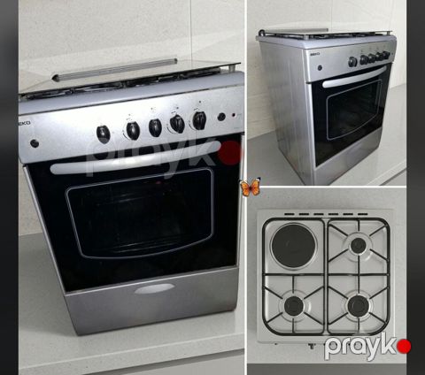 Beko qaz Peçi. 170azn. tam işlekdi. uzeri 3 gözü qaz 1 gözü — Bakı