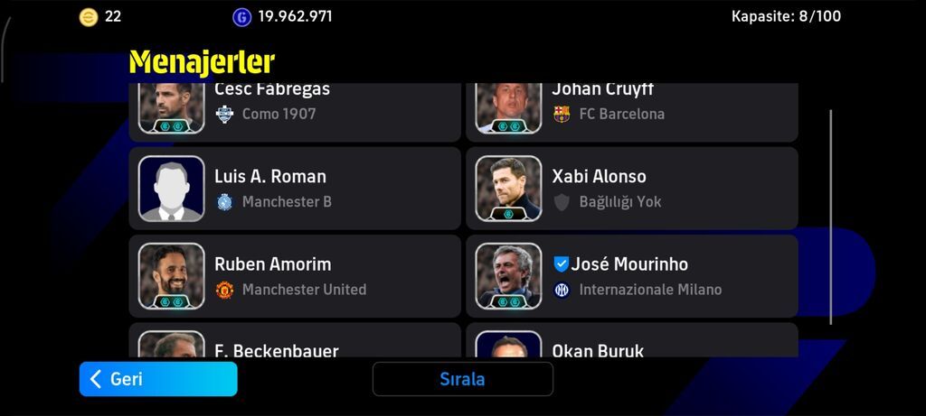 EFootball hesabı – RegionKepez - Platform: eFootball 2025 (25–26 — Oyun konsolları, Gəncə (2)