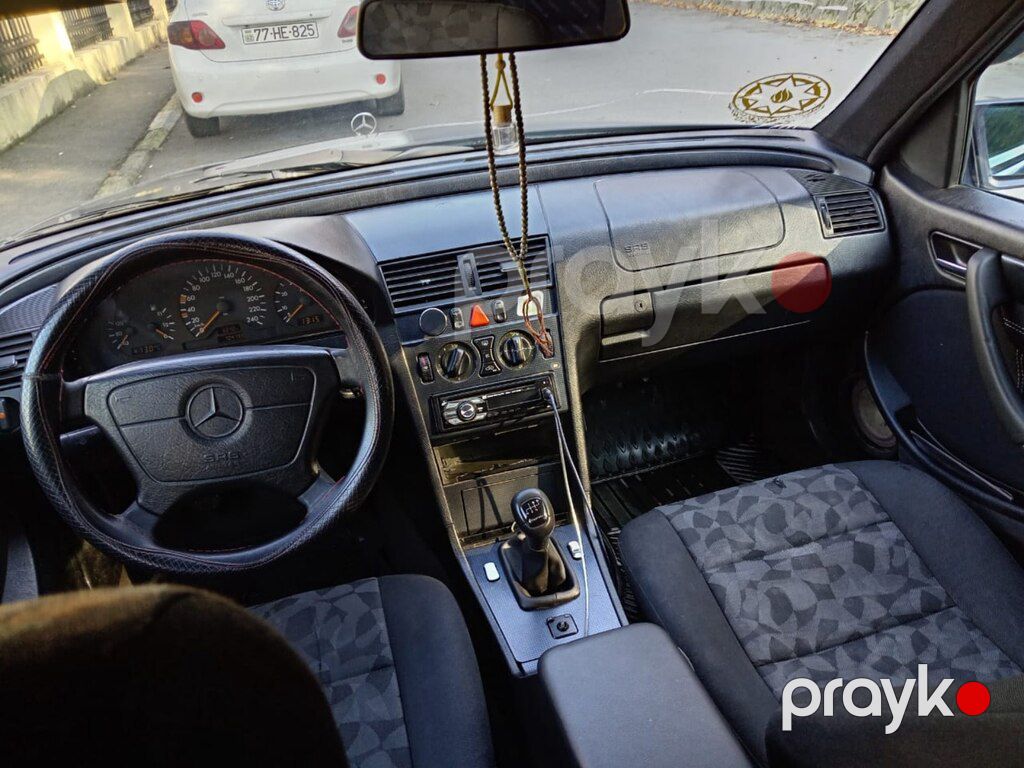 Mercedes C 180, 1.8 L, 1998 il, 605 800 km — Avtomobillər, Quba (8)