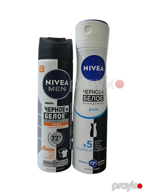 Antiperspirant dəsti Nivea Черное и белое — Bakı