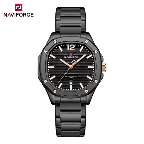 Kişi qol saatı Navıforce 0210 Black - NF 0210 B — Bakı