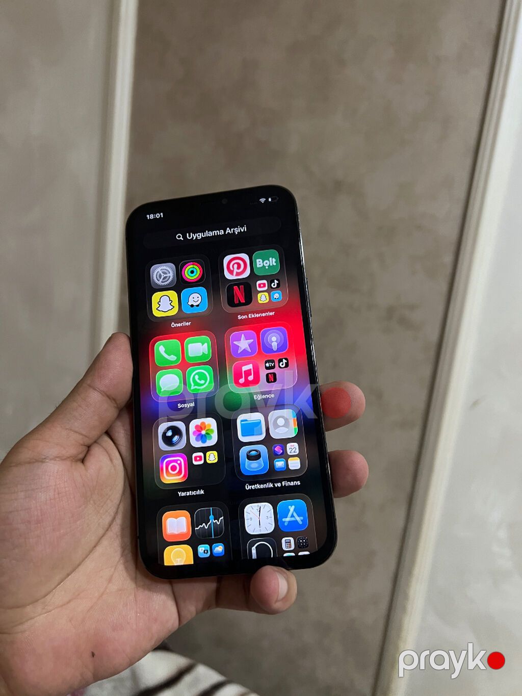 IPhone 12 Pro Max, 128 GB, Blue Titanium, Face ID — Apple iPhone, Bakı (6)