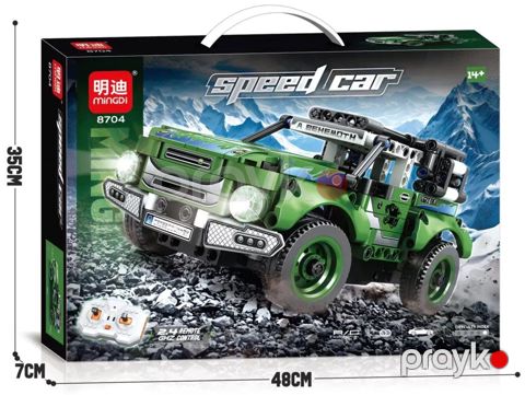 Konstruktor Mingdi, Cars 8704, 14+ yaş, 308 hissə — Bakı
