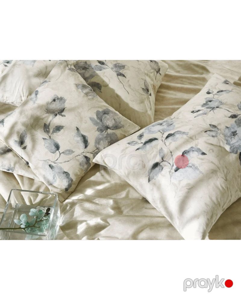 Yataq dəsti TAC Reborn Naia Mavi, yorğan üzü 200x220 sm, mələfə 240x260 sm, 2 əd yastıq üzü 50x70 sm, ranfors, pambıq, ikinəfərlik, mavi - 8682475124140 — Mallar, Bakı (2)