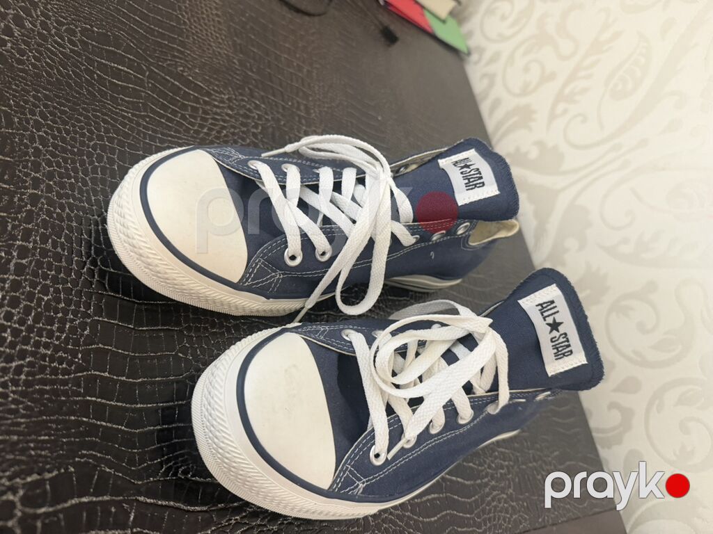 Кеды Converse Chuck Taylor All Star Ox Navy Новые :46,5 размер — Krossovkalar, Bakı (2)