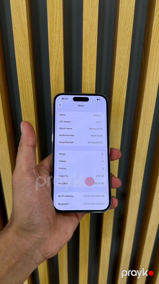 Apple iPhone 14 Pro Deep Purple 256GB/6GB — Smartfonlar, Bakı (7)