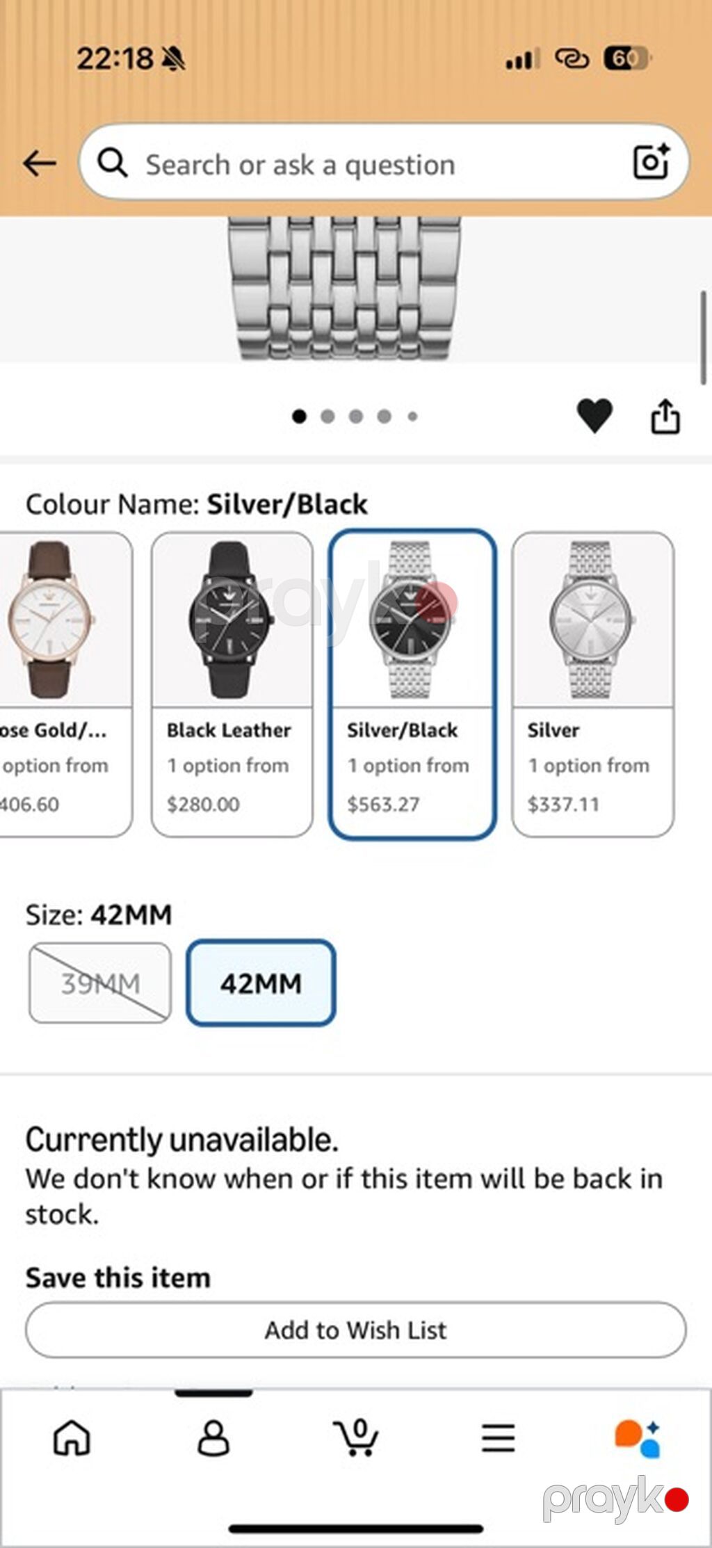 Emporio Armani AR11600 Yeni Emporio Armani AR11600 kişi saatı — Qol saatları, Bakı (4)