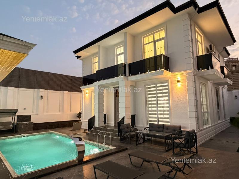 Günlük 5 otaqlı Həyət evi / Villa, 300 m², Novxanı — Ev, villa, Abşeron (3)