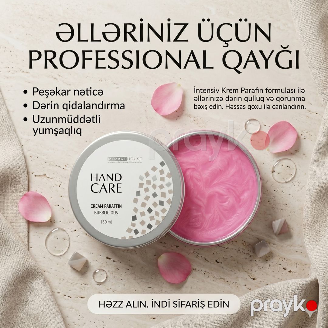 Krem-parafin Mozart House Cream paraffin Bubblicious 150 ml — Mallar, Bakı (2)