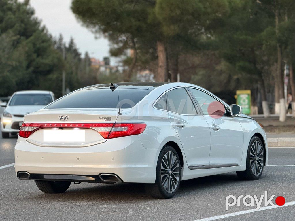 Hyundai Grandeur, 2.2 L, 2016 il, 176 000 km — Avtomobillər, Bakı (7)