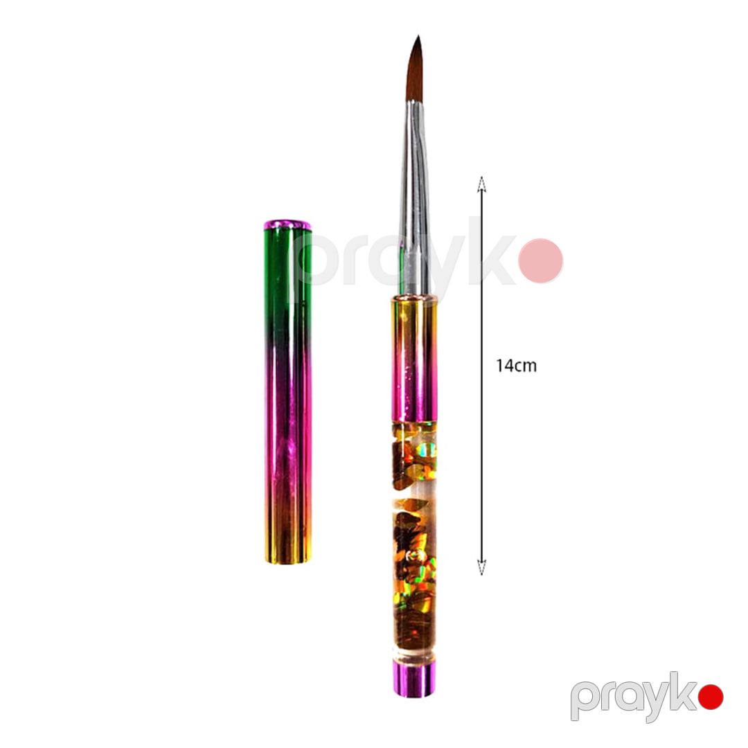 Manikür üçün fırça Nail brush, rəngbərəng — Mallar, Bakı (2)