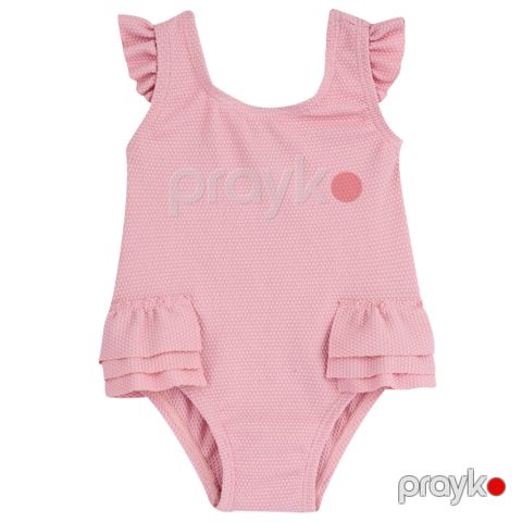 Qızlar üçün bütöv çimərlik geyimi Chicco 9101389000000-15, çəhrayı, poliester/elastan, ölçü 9 ay — Bakı