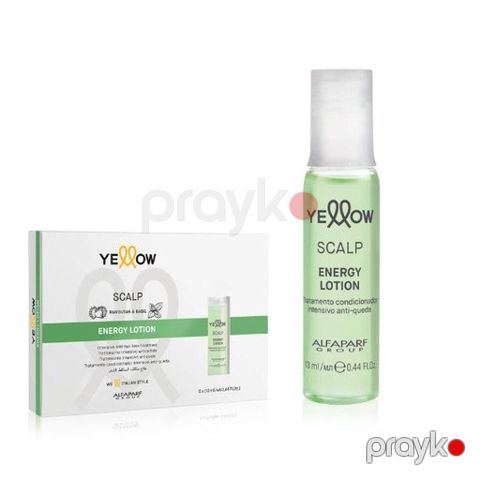 Saç tökülməsinə qarşı losyon Alfaparf Milano Yellow Professional Energy 6 əd x 13 ml — Bakı