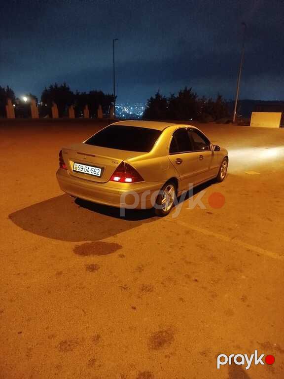 Mercedes C 200, 2.2 L, 2000 il, 570 000 km — Avtomobillər, Bakı (3)