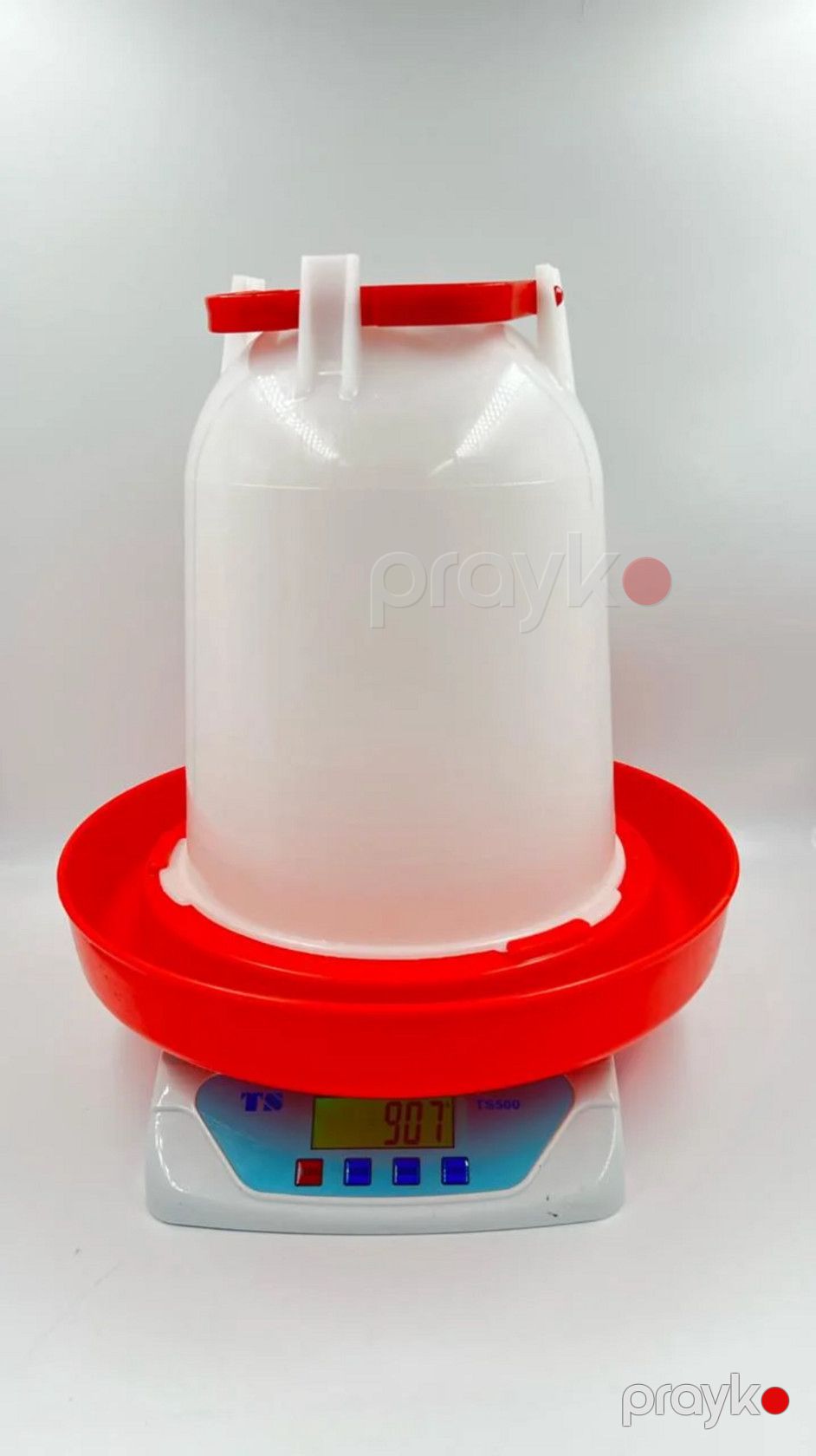 Su təknəsi İL1524 toyuq və cücələr üçün, ağ, plastik, 10 l — Mallar, Bakı (2)