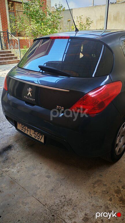 Peugeot 308, 1.6 L, 2012 il, 244 000 km — Avtomobillər, Bakı (2)