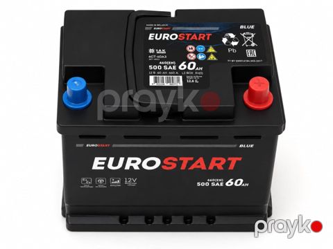 Eurostar akkumulyatoru 60 Ah — Bakı
