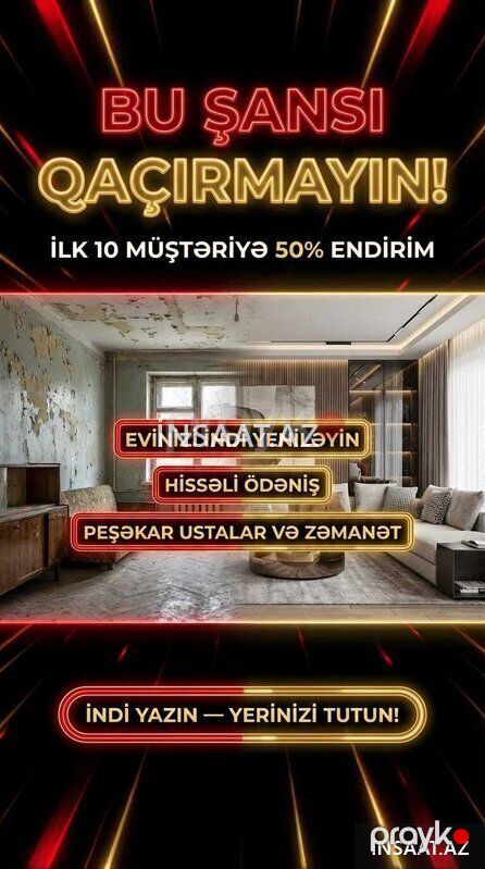 Müasir və Stil Fokuslu Temir — Bakı