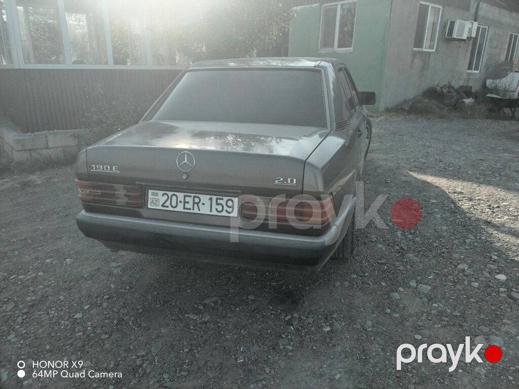 Mercedes 190, 2.0 L, 1991 il, 254 560 km — Avtomobillər, Füzuli (3)