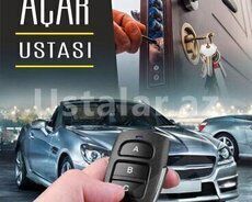 Avtomobil Qapilarin açilmasi — Bakı
