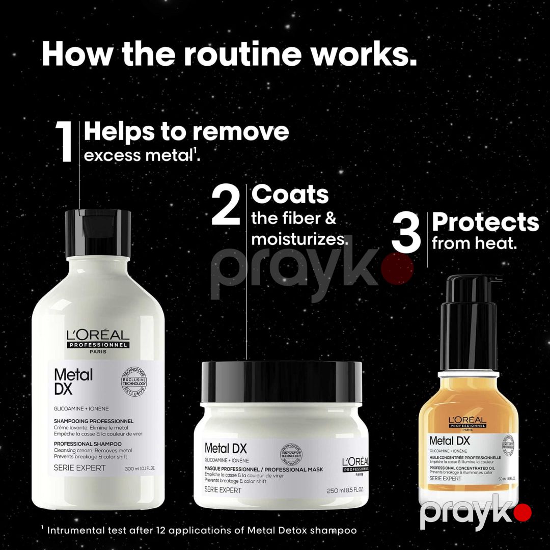 Qulluğ üçün kosmetika dəsti L'Oréal Professionnel Metal Detox şampun və maska - 3474637324698 — Mallar, Bakı (3)
