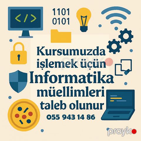İnformatika Müəllimi Axtarılır — Bakı