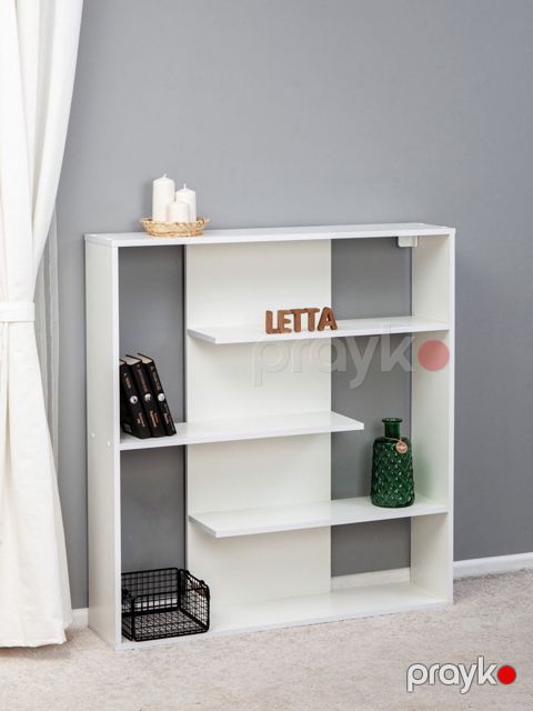 Stellaj Letta, ağ, Ldsp, 106x100x22 sm — Bakı