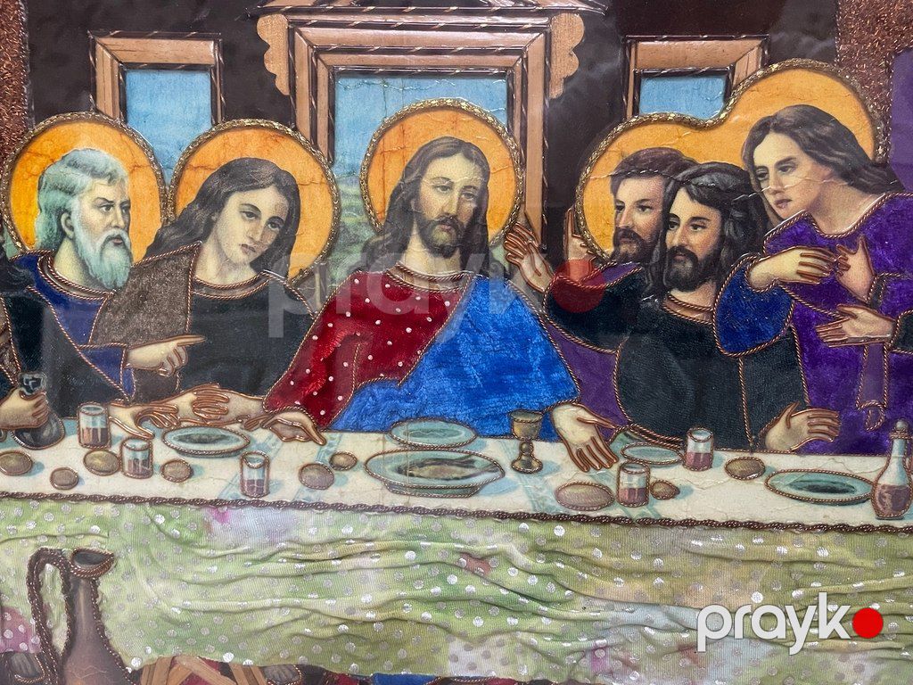 "İsa - sonuncu şam yeməyi" portreti — Kolleksiyalar, Bakı (2)