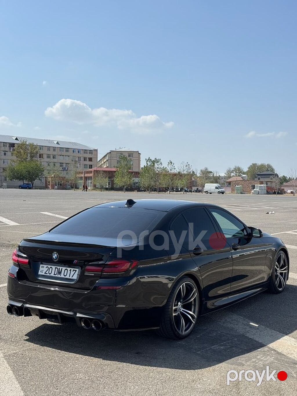 BMW 5 series: 2 l 2015 il Sedan — Avtomobillər, Gəncə (3)