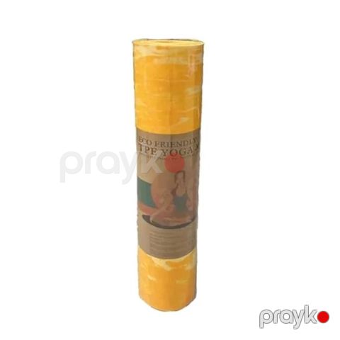 Yoqa üçün xalça Eco-Friendly sm_0090, sarı — Bakı