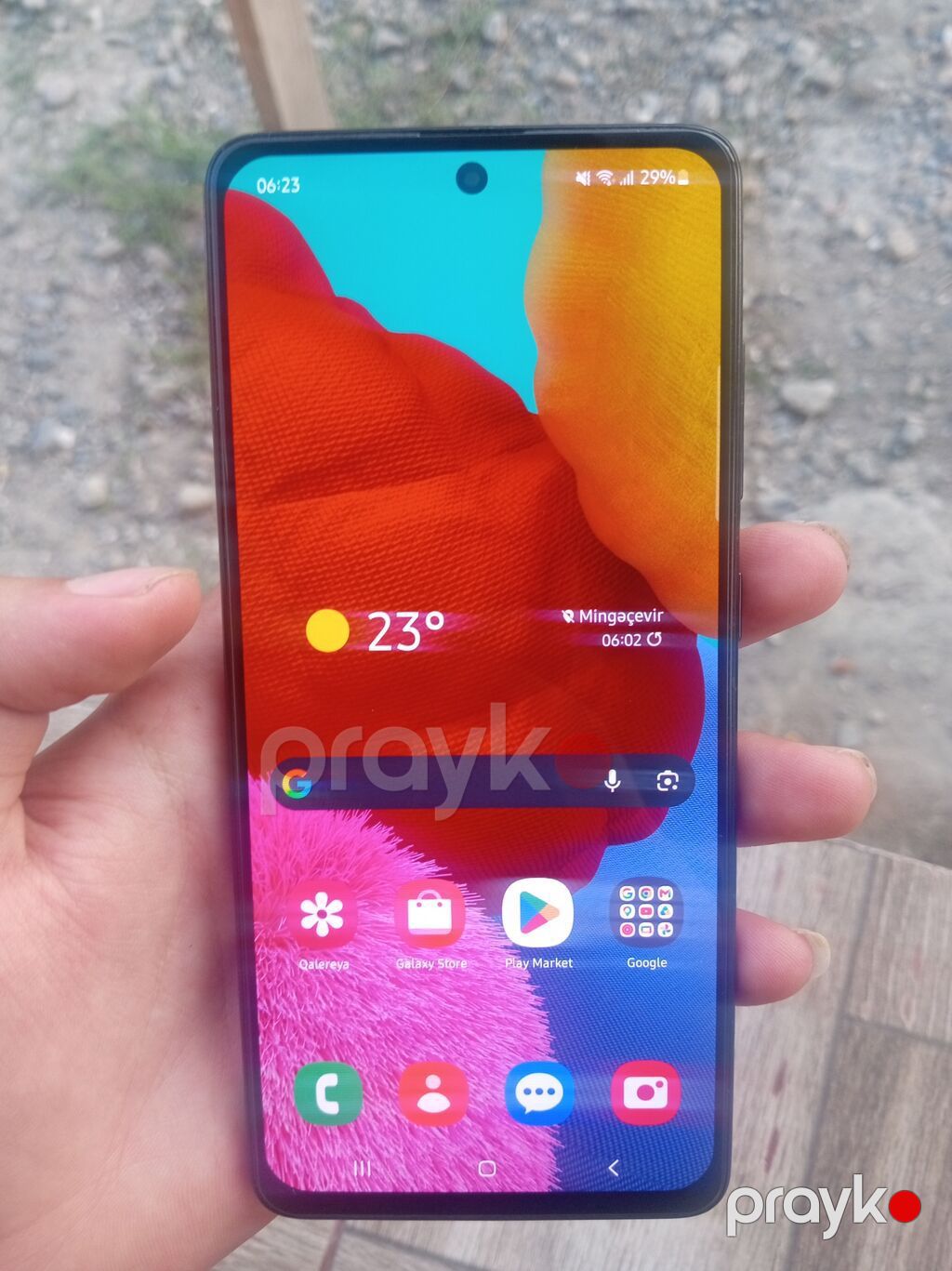 Samsung Galaxy A51, 128 GB, rəng - Mavi, Sensor — Samsung, Mingəçevir (6)