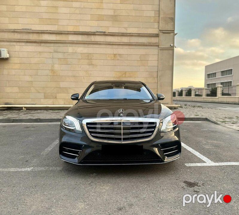 Mercedes S Class — Minik avtomobili icarəsi, Bakı (2)
