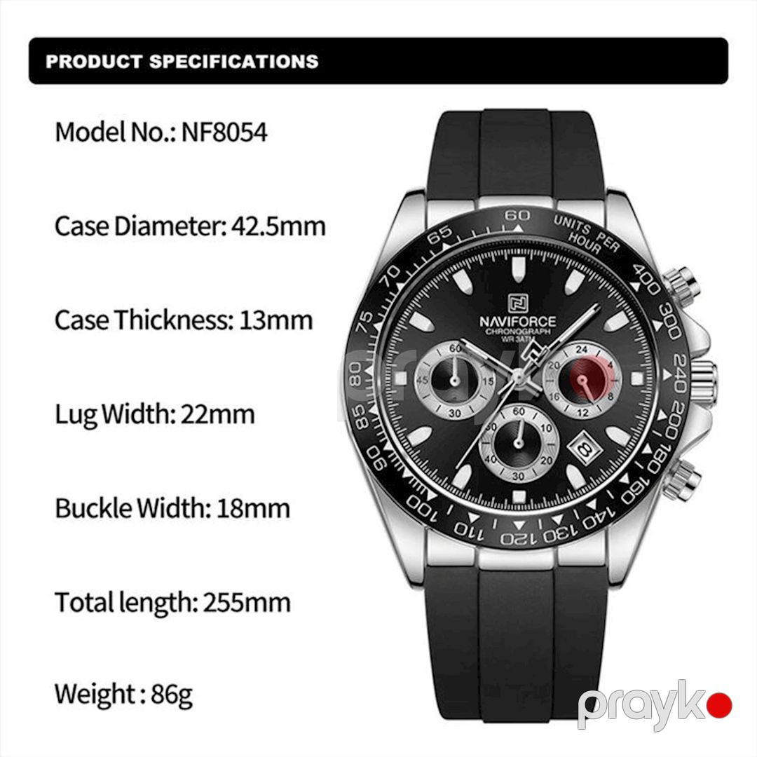 Qol saatı Naviforce 8054 S.B — Mallar, Bakı (3)