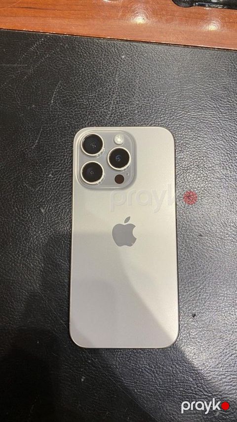 Apple iPhone 15 Pro Natural Titanium 128GB/8GB — Bakı